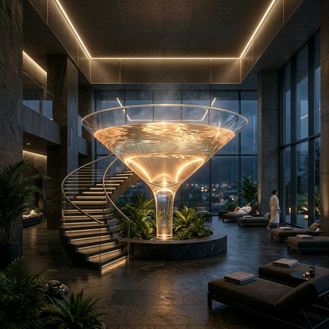 Martini Glass Pool